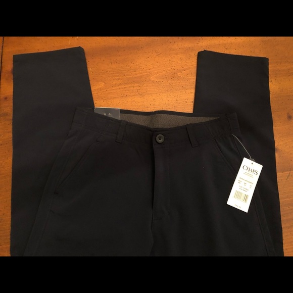 NWT Chaps Navy Blue Uniform Pants - Size 12 - Picture 2 of 4